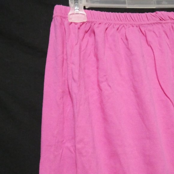 Pink Pajama / Loungewear Pants / Bottoms | Stretchy Waistband - Picture 10 of 16